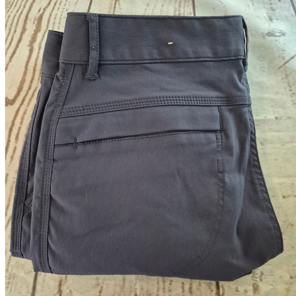 Prana Halle Jogger II Charcoal Gray Hiking Cargo Pants Womens 10